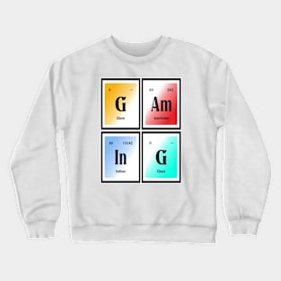 Gaming | Periodic Table of Elements Crewneck Sweatshirt